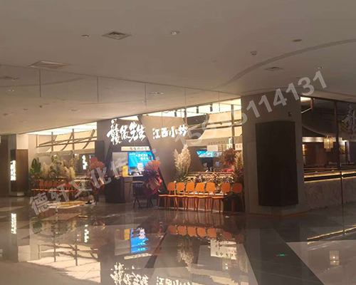 雙塔匯江西小炒門頭+燈箱+發(fā)光字+軟裝